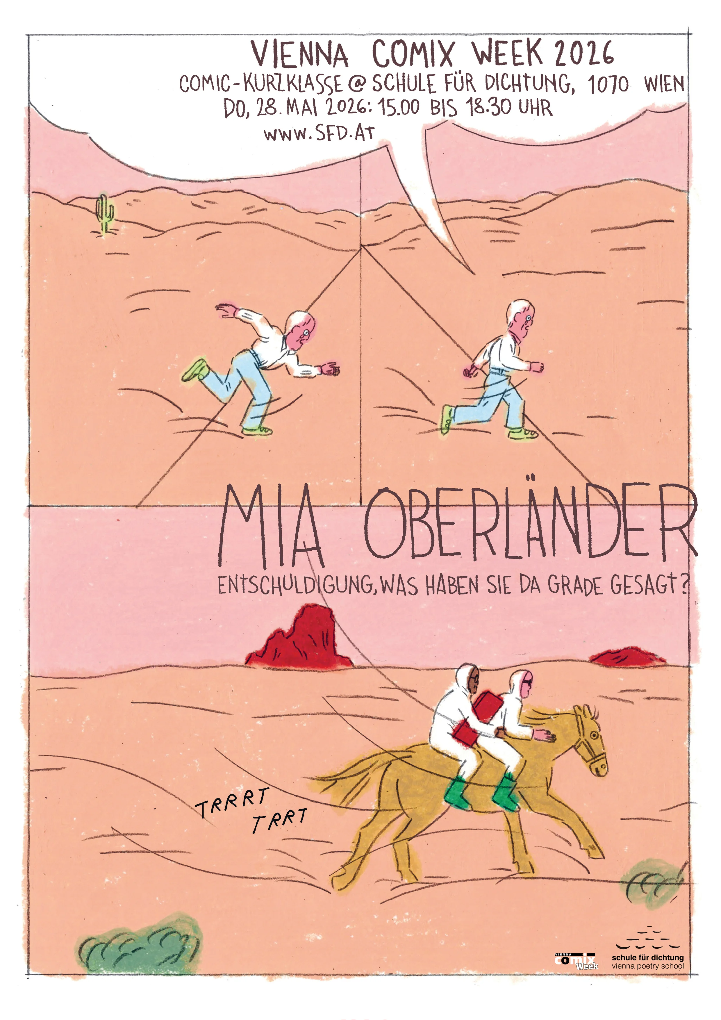 Mia Oberländer – Comic-Kurzklasse @ Schule für Dichtung