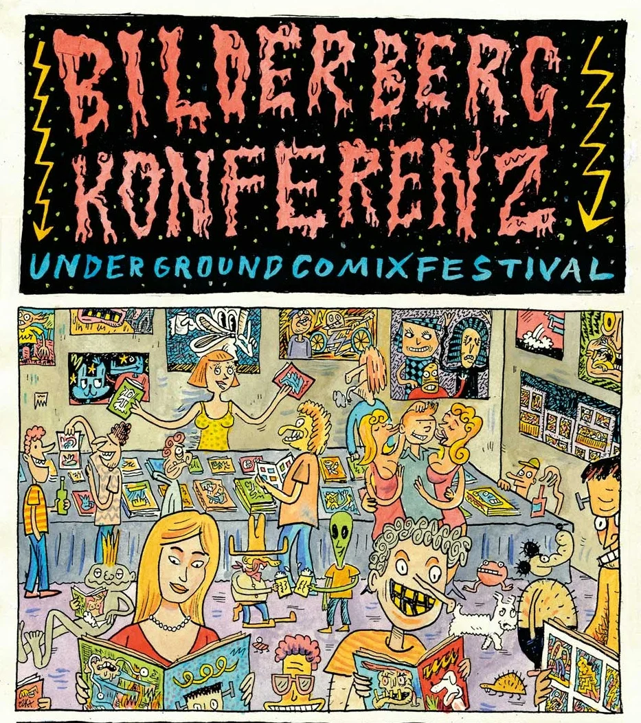 Comix Clash – 10 Jahre Bilderberger Konferenz @ ADA