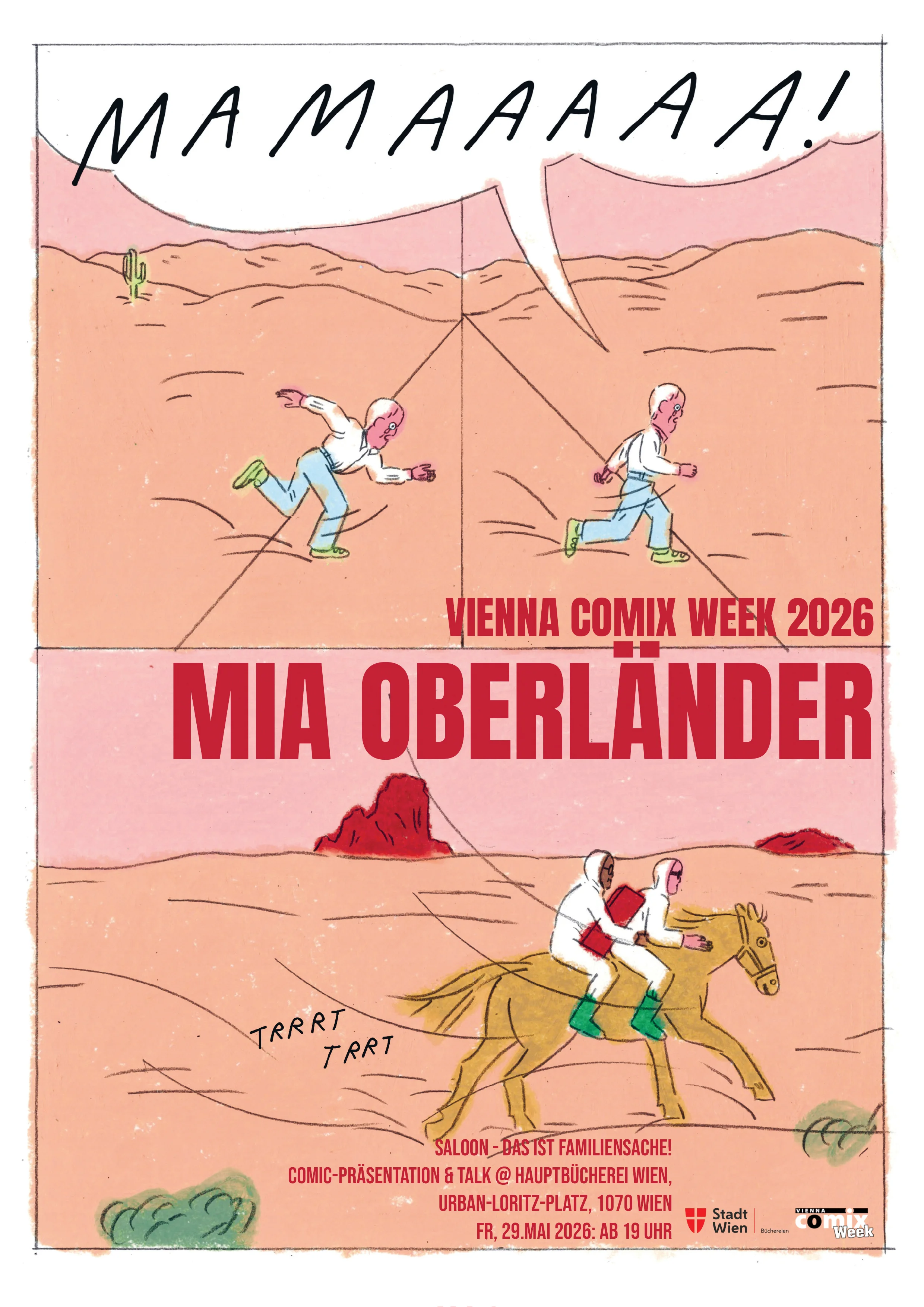 Mia Oberländer: Saloon – Hauptbücherei Wien